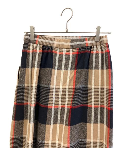 PENDLETON（ペンドルトン）PENDLETON (ペンドルトン) チェックスカート ブラウン×ブラック サイズ:8の古着・服飾アイテム