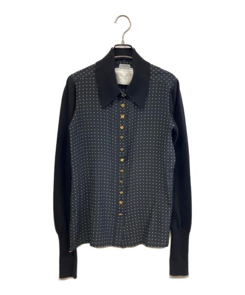 CHANEL（シャネル）CHANEL (シャネル) 長袖ブラウス ブラック サイズ:34の古着・服飾アイテム