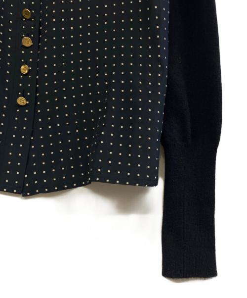 CHANEL（シャネル）CHANEL (シャネル) 長袖ブラウス ブラック サイズ:34の古着・服飾アイテム