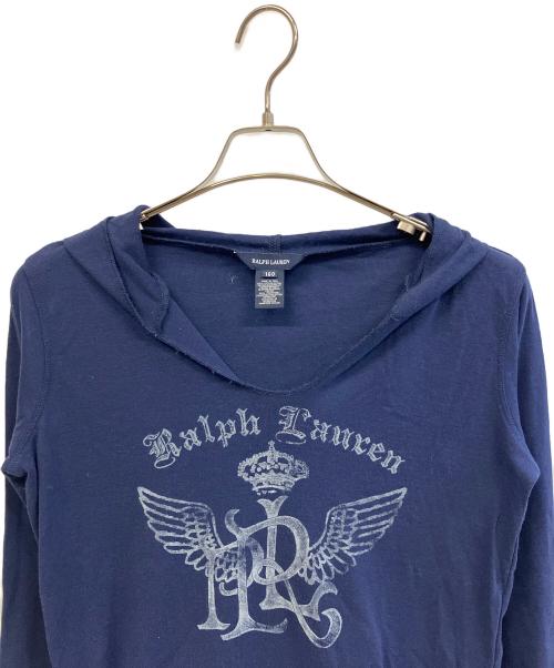 RALPH LAUREN（ラルフローレン）RALPH LAUREN (ラルフローレン) パーカー ネイビー サイズ:160cmの古着・服飾アイテム