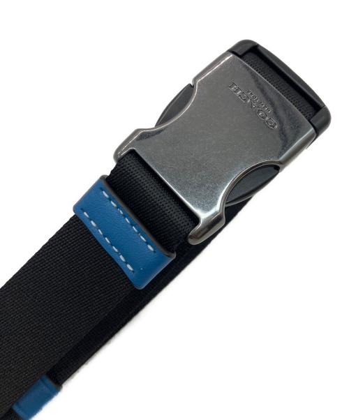 COACH（コーチ）COACH (コーチ) ボディバッグ ブルー×ホワイトの古着・服飾アイテム