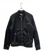 DIESELディーゼル）の古着「ライダースジャケット」｜ブラック