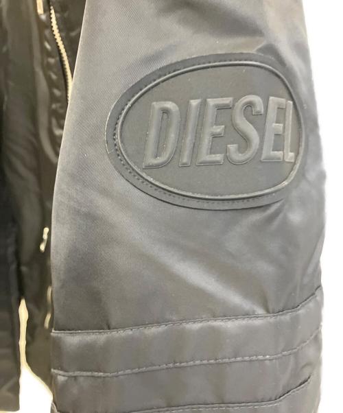 DIESEL（ディーゼル）DIESEL (ディーゼル) ライダースジャケット ブラック サイズ:Mの古着・服飾アイテム