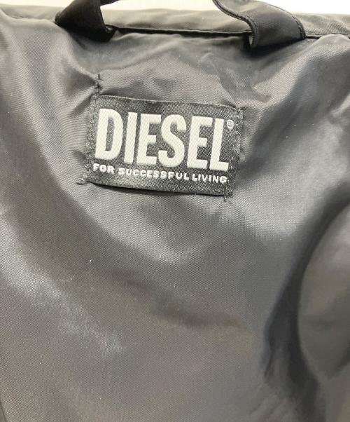 DIESEL（ディーゼル）DIESEL (ディーゼル) ライダースジャケット ブラック サイズ:Mの古着・服飾アイテム