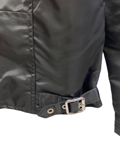 DIESEL（ディーゼル）DIESEL (ディーゼル) ライダースジャケット ブラック サイズ:Mの古着・服飾アイテム