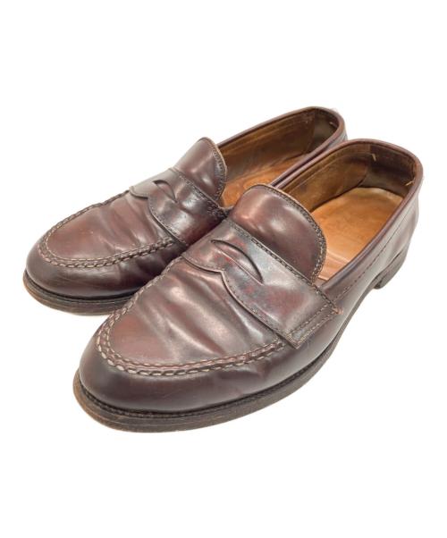 Alden（オールデン）Alden (オールデン) コインローファー ブラウン サイズ:7の古着・服飾アイテム