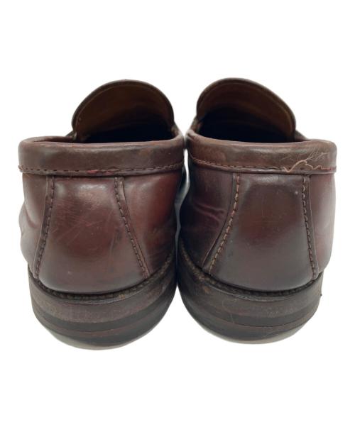 Alden（オールデン）Alden (オールデン) コインローファー ブラウン サイズ:7の古着・服飾アイテム