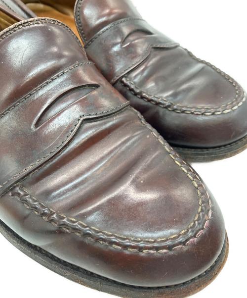 Alden（オールデン）Alden (オールデン) コインローファー ブラウン サイズ:7の古着・服飾アイテム