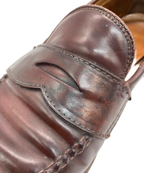 Alden（オールデン）Alden (オールデン) コインローファー ブラウン サイズ:7の古着・服飾アイテム