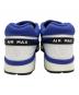 中古・古着 NIKE (ナイキ) ローカットスニーカー ブラック×ホワイト×ブルー サイズ:28cm：15000円