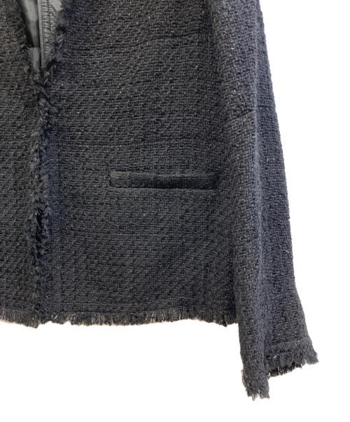 icB（アイシービー）icB (アイシービー) ジャケット ブラック サイズ:4 未使用品の古着・服飾アイテム