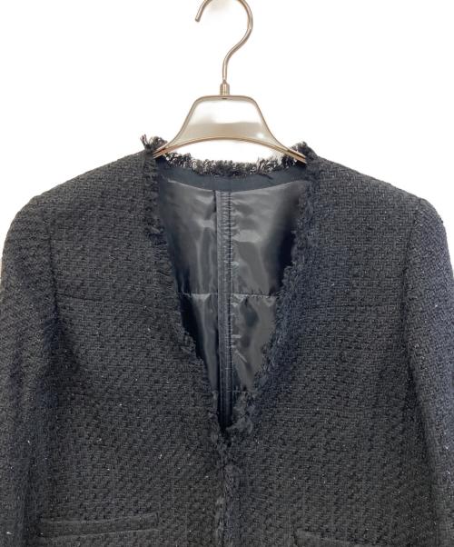 icB（アイシービー）icB (アイシービー) ジャケット ブラック サイズ:4 未使用品の古着・服飾アイテム