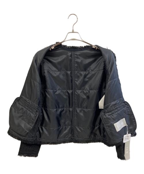 icB（アイシービー）icB (アイシービー) ジャケット ブラック サイズ:4 未使用品の古着・服飾アイテム