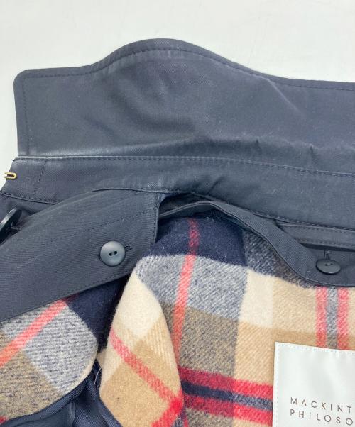 MACKINTOSH PHILOSOPHY（マッキントッシュ フィロソフィー）MACKINTOSH PHILOSOPHY (マッキントッシュ フィロソフィー) ロングコート ネイビー サイズ:38の古着・服飾アイテム