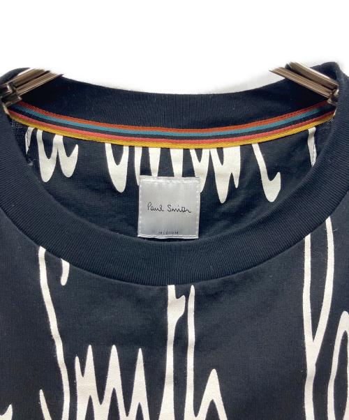 PAUL SMITH（ポールスミス）PAUL SMITH (ポールスミス) 半袖カットソー ブラック サイズ:Mの古着・服飾アイテム