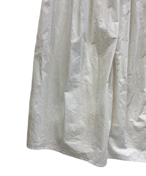 CLANE（クラネ）CLANE (クラネ) ノースリーブワンピース ホワイトの古着・服飾アイテム