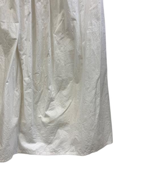 CLANE（クラネ）CLANE (クラネ) ノースリーブワンピース ホワイトの古着・服飾アイテム