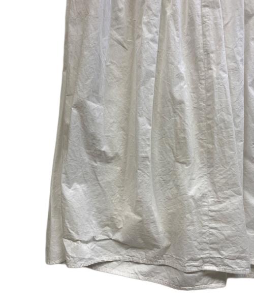 CLANE（クラネ）CLANE (クラネ) ノースリーブワンピース ホワイトの古着・服飾アイテム