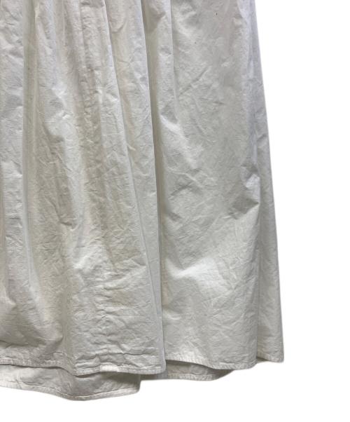 CLANE（クラネ）CLANE (クラネ) ノースリーブワンピース ホワイトの古着・服飾アイテム