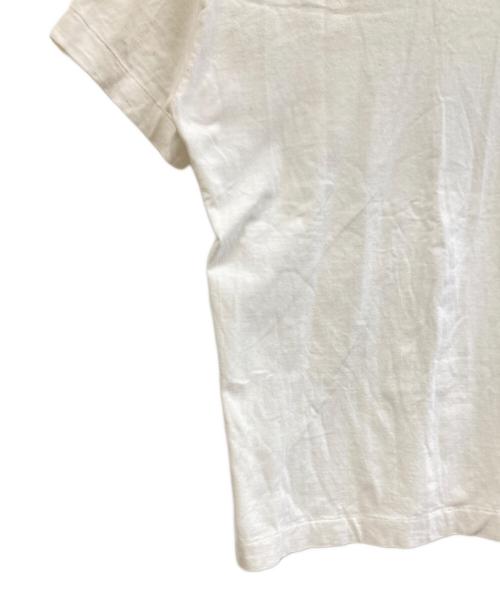 PLAY COMME des GARCONS（プレイコムデギャルソン）PLAY COMME des GARCONS (プレイコムデギャルソン) 半袖カットソー ホワイト サイズ:Lの古着・服飾アイテム