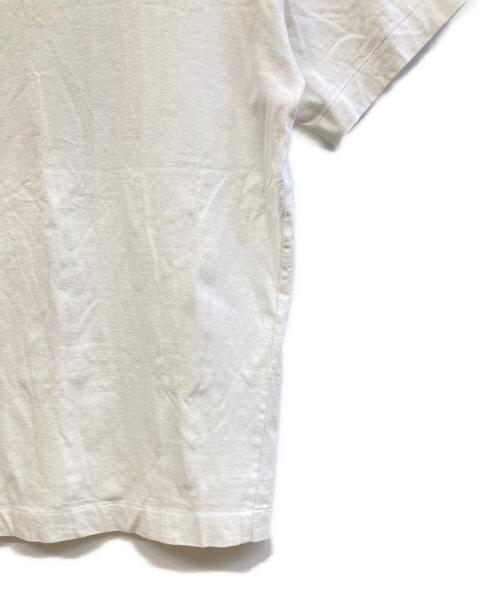 PLAY COMME des GARCONS（プレイコムデギャルソン）PLAY COMME des GARCONS (プレイコムデギャルソン) 半袖カットソー ホワイト サイズ:Lの古着・服飾アイテム