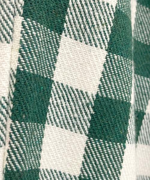 MARY QUANT（マリークヮント）MARY QUANT (マリークヮント) チェックパンツ グリーン サイズ:M 未使用品の古着・服飾アイテム