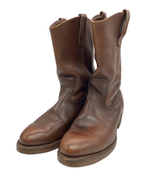 RED WING（レッドウィング）RED WING (レッドウィング) ペコスブーツ ブラウン サイズ:7.5の古着・服飾アイテム