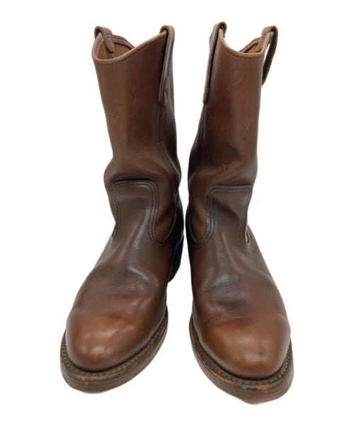 RED WING（レッドウィング）RED WING (レッドウィング) ペコスブーツ ブラウン サイズ:7.5の古着・服飾アイテム