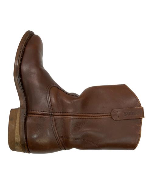RED WING（レッドウィング）RED WING (レッドウィング) ペコスブーツ ブラウン サイズ:7.5の古着・服飾アイテム