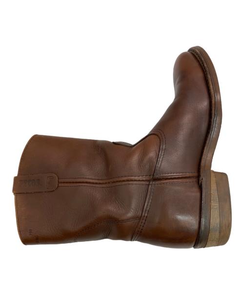 RED WING（レッドウィング）RED WING (レッドウィング) ペコスブーツ ブラウン サイズ:7.5の古着・服飾アイテム