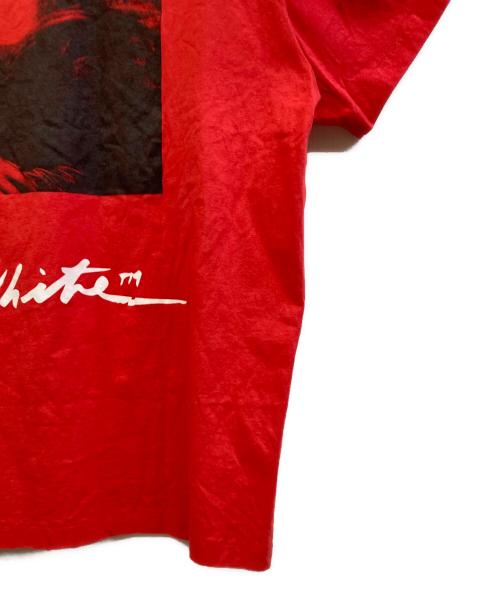 OFFWHITE（オフホワイト）OFFWHITE (オフホワイト) 半袖カットソー レッド サイズ:Sの古着・服飾アイテム