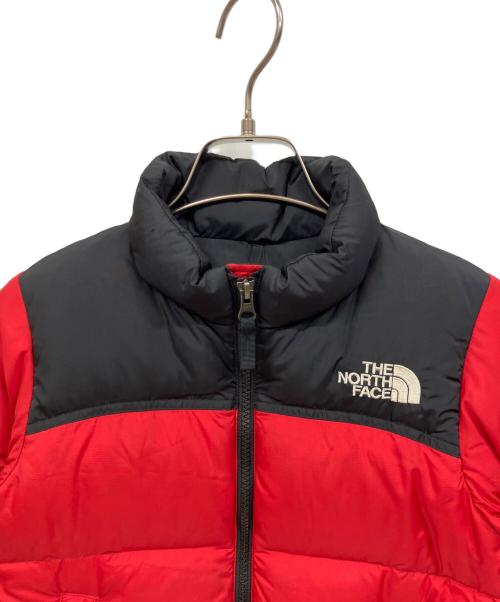 THE NORTH FACE（ザ ノース フェイス）THE NORTH FACE (ザ ノース フェイス) ダウンジャケット レッド  レッド サイズ:110cmの古着・服飾アイテム