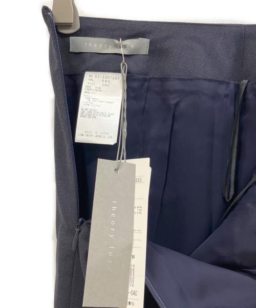 theory luxe（セオリーリュクス）theory luxe (セオリーリュクス) スカート ネイビー サイズ:40 未使用品の古着・服飾アイテム