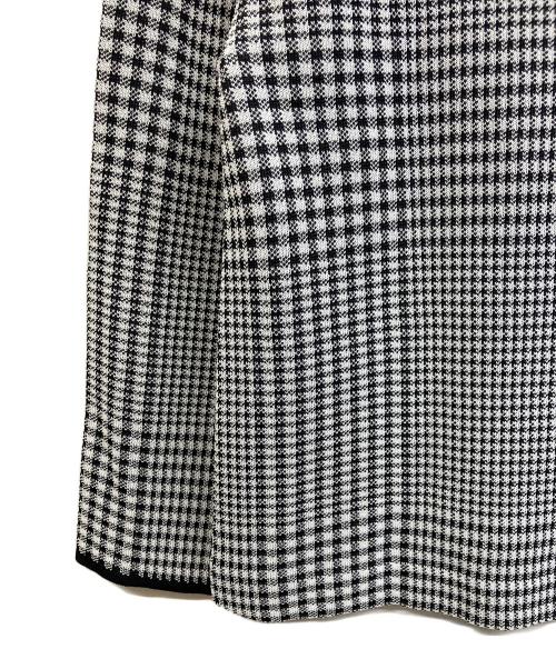 theory luxe（セオリーリュクス）theory luxe (セオリーリュクス) 薄手ニット ブラック×ホワイト サイズ:40 未使用品の古着・服飾アイテム