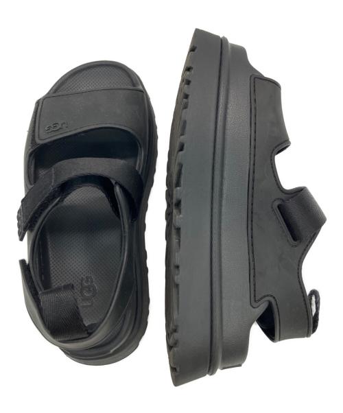 UGG（アグ）UGG (アグ) サンダル ブラック サイズ:22cmの古着・服飾アイテム