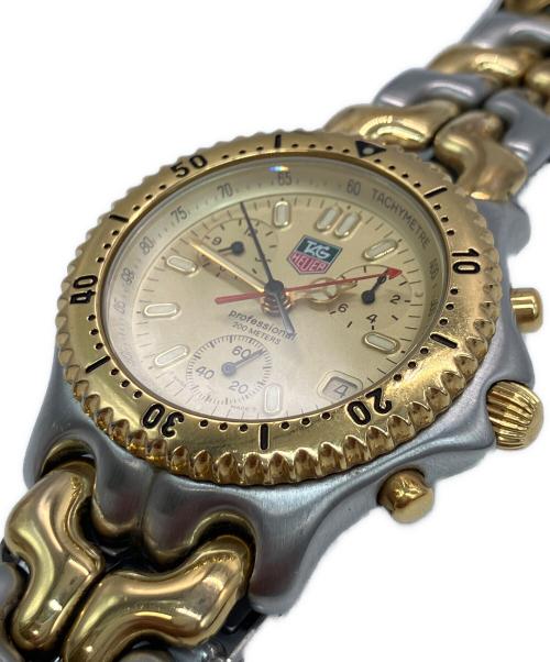 TAG Heuer（タグ・ホイヤー）TAG HEUER (タグ・ホイヤー) クロノグラフ ゴールドカラーの古着・服飾アイテム