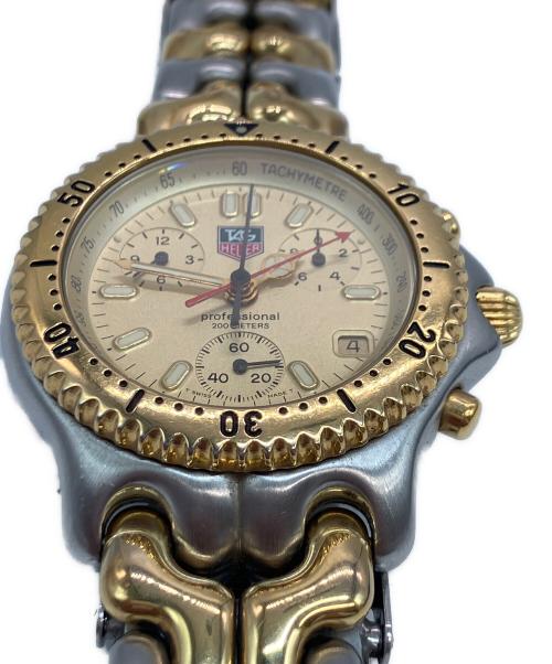 TAG Heuer（タグ・ホイヤー）TAG HEUER (タグ・ホイヤー) クロノグラフ ゴールドカラーの古着・服飾アイテム