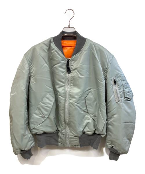 GREENBRIER INDUSTRIES（グリーンブライヤー インダストリーズ）Greenbrier Industries (グリーンブライヤー インダストリーズ) MA-1ジャケット グリーン サイズ:Lの古着・服飾アイテム