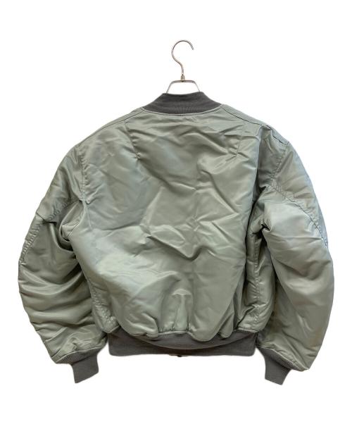 GREENBRIER INDUSTRIES（グリーンブライヤー インダストリーズ）Greenbrier Industries (グリーンブライヤー インダストリーズ) MA-1ジャケット グリーン サイズ:Lの古着・服飾アイテム