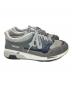 中古・古着 NEW BALANCE (ニューバランス) ローカットスニーカー グレー サイズ:25.0：7000円