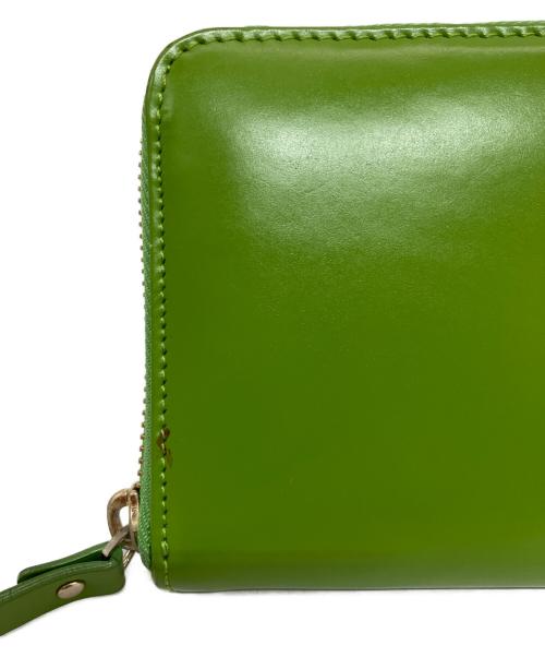 Kate Spade（ケイトスペード）Kate Spade (ケイトスペード) ラウンドファスナー財布 グリーンの古着・服飾アイテム