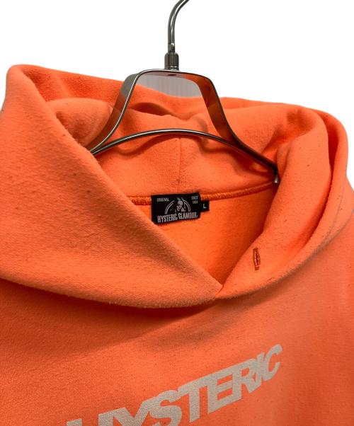 Hysteric Glamour（ヒステリックグラマー）Hysteric Glamour (ヒステリックグラマー) プルオーバーパーカー オレンジ サイズ:Lの古着・服飾アイテム