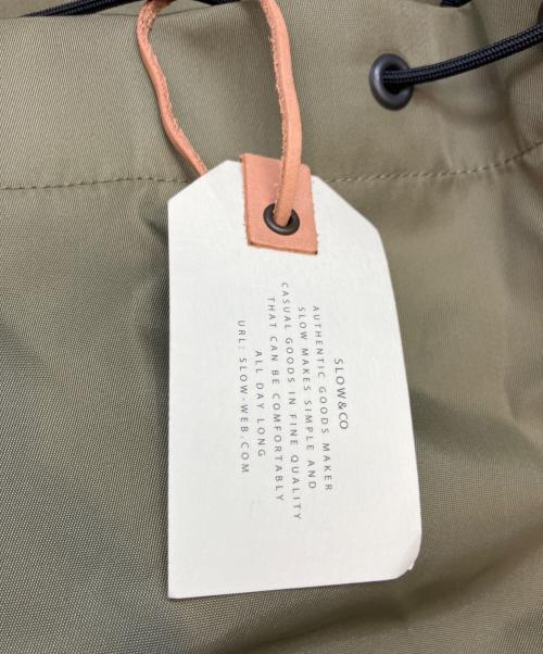 SLOW（スロウ）SLOW (スロウ) BEAMS (ビームス) 別注 NYLON RUCK SACKの古着・服飾アイテム