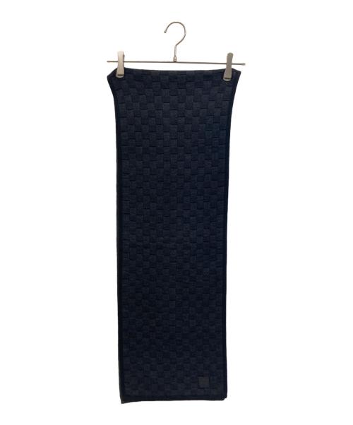 LOUIS VUITTON（ルイ ヴィトン）LOUIS VUITTON (ルイ ヴィトン) マフラー ブラックの古着・服飾アイテム