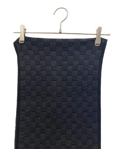 LOUIS VUITTON（ルイ ヴィトン）LOUIS VUITTON (ルイ ヴィトン) マフラー ブラックの古着・服飾アイテム