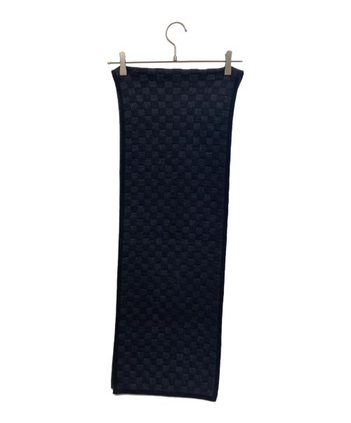 LOUIS VUITTON（ルイ ヴィトン）LOUIS VUITTON (ルイ ヴィトン) マフラー ブラックの古着・服飾アイテム