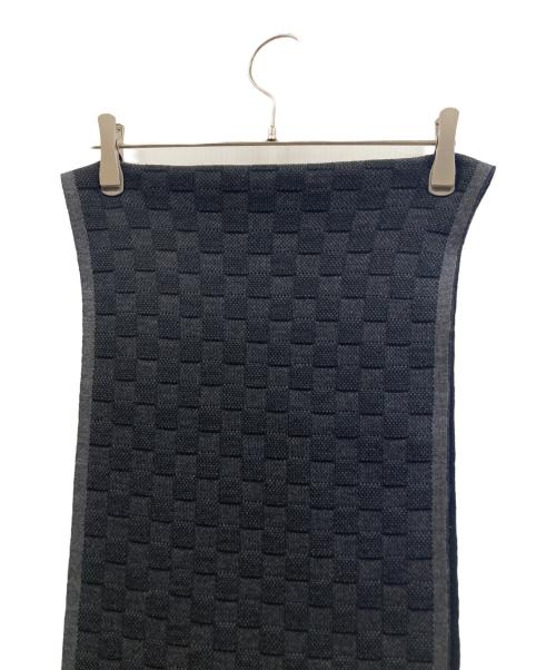 LOUIS VUITTON（ルイ ヴィトン）LOUIS VUITTON (ルイ ヴィトン) マフラー ブラックの古着・服飾アイテム