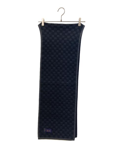 LOUIS VUITTON（ルイ ヴィトン）LOUIS VUITTON (ルイ ヴィトン) マフラー ブラックの古着・服飾アイテム
