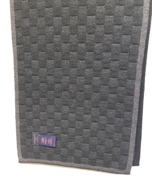 LOUIS VUITTON（ルイ ヴィトン）LOUIS VUITTON (ルイ ヴィトン) マフラー ブラックの古着・服飾アイテム