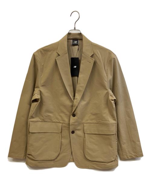 NEW BALANCE（ニューバランス）NEW BALANCE (ニューバランス) テーラードジャケット ブラウン サイズ:L 未使用品の古着・服飾アイテム